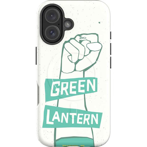 DC Comics Green Lantern Power Fist iPhone 16 Plus Magsafe Impact Case